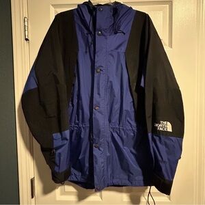 Vintage 90s The North Face Gore-Tex Women’s‎ Jacket Blue/Black Size Large